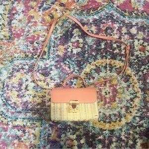 Summer Wicker Purse